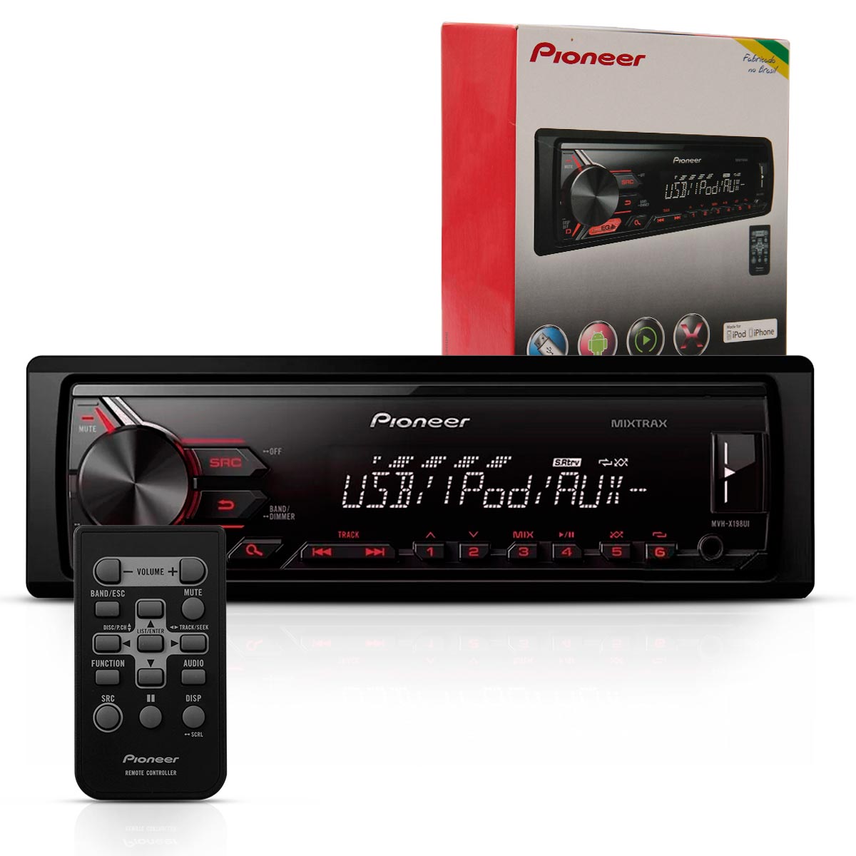 AUTORADIO PIONEER MVH-X198UI -1